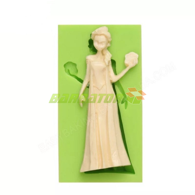 Силіконовий молд "Крижане серце Ельза" арт. BK8108077ES