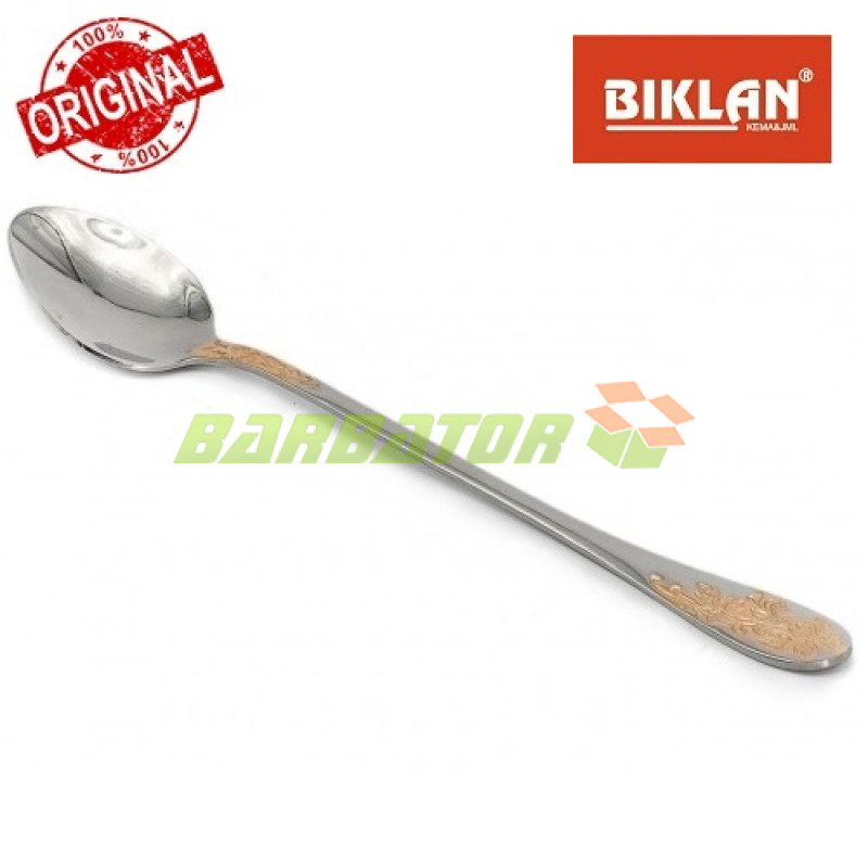 Ложка барна "Золота гілка" BIKLAN 164107 (полірована нержавіюча сталь, 6 шт. в упаковці), арт. 164107