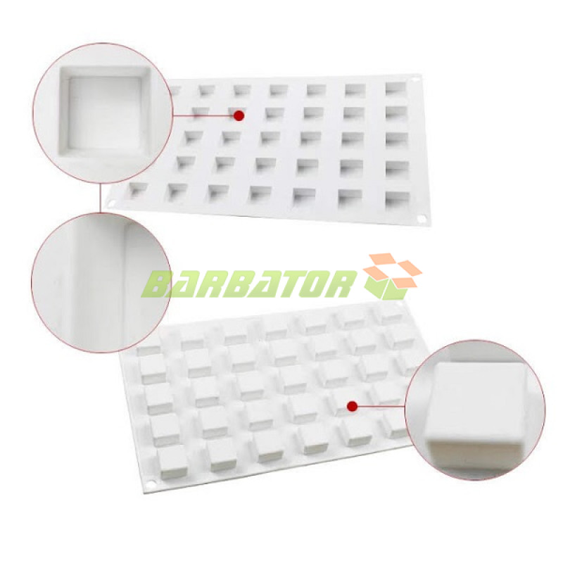 Силіконова форма для євроторта "Micro square" арт. 860-1089921