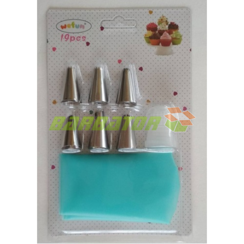 Кондитерський мішок з насадками 8P55, арт. 5-82