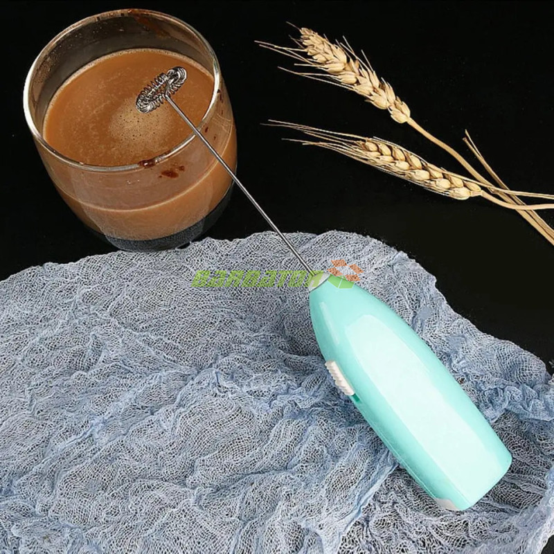 Ручной мини миксер на батарейках для капучино, латте арт. 830-19B-1 Ручной мини миксер на батарейках для капучино, латте арт. 830-19B-1