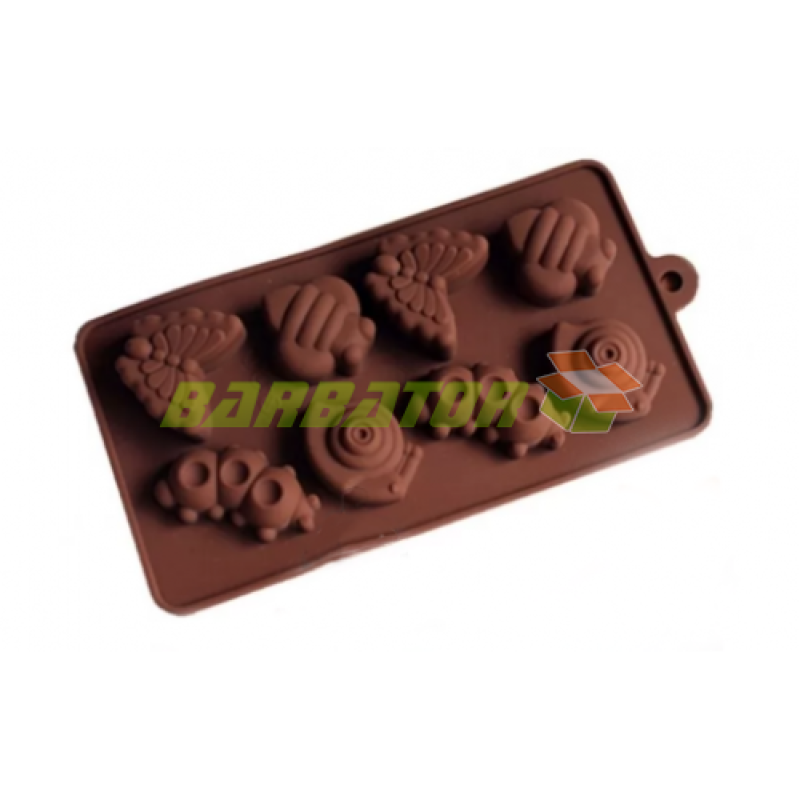 Силіконова форма для цукерок "Комахи" арт. 840-15A46132 Силіконова форма для цукерок "Комахи" арт. 840-15A46132