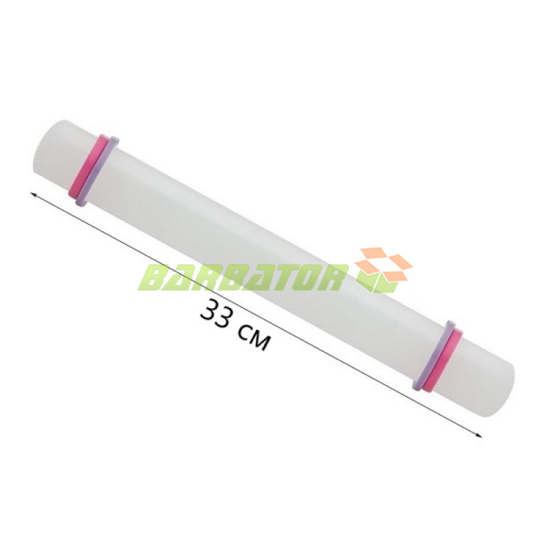 Скалка з обмежувачами 33 см арт. 880-19210033