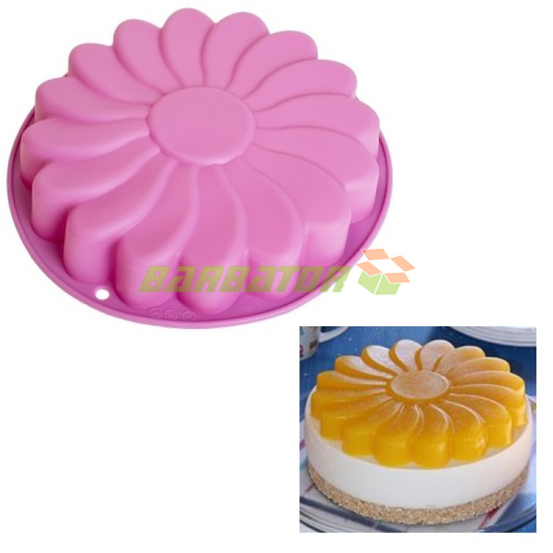 Силіконова форма для випічки "Квіти" Ø 23 см 822-15A-7 арт. YH-290