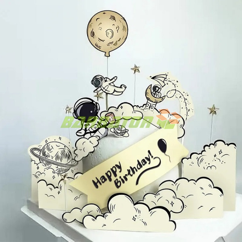 Топер для торта "Зірки" арт. 895-22752431