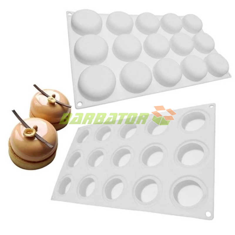 Силіконова форма для євроторта "Stone mini" арт. 870-182440