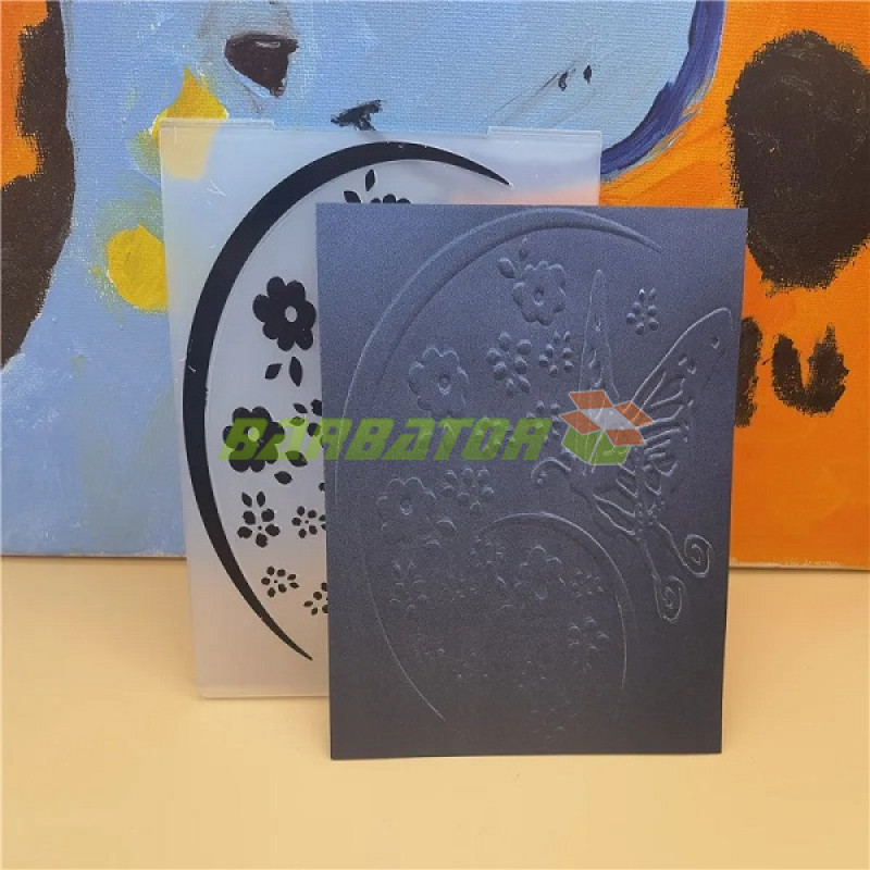 Папка для тиснення "Метелик" (10х15 см) арт. 822-7-221 Папка для тиснення "Метелик" (10х15 см) арт. 822-7-221
